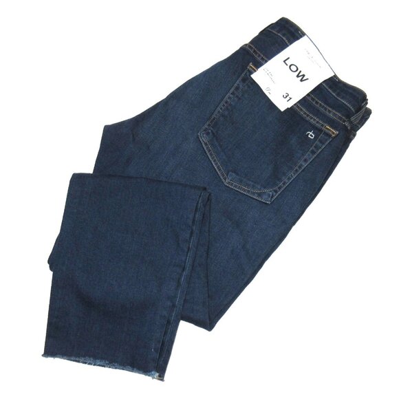 NWT rag & bone Dre in New Worn Low Rise Slim Boyfriend Stretch Jeans 31 - Picture 7 of 8